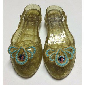 Disney Princess Elena Of Avalor Girls Halloween Costume Dress Up Shoes Yellow